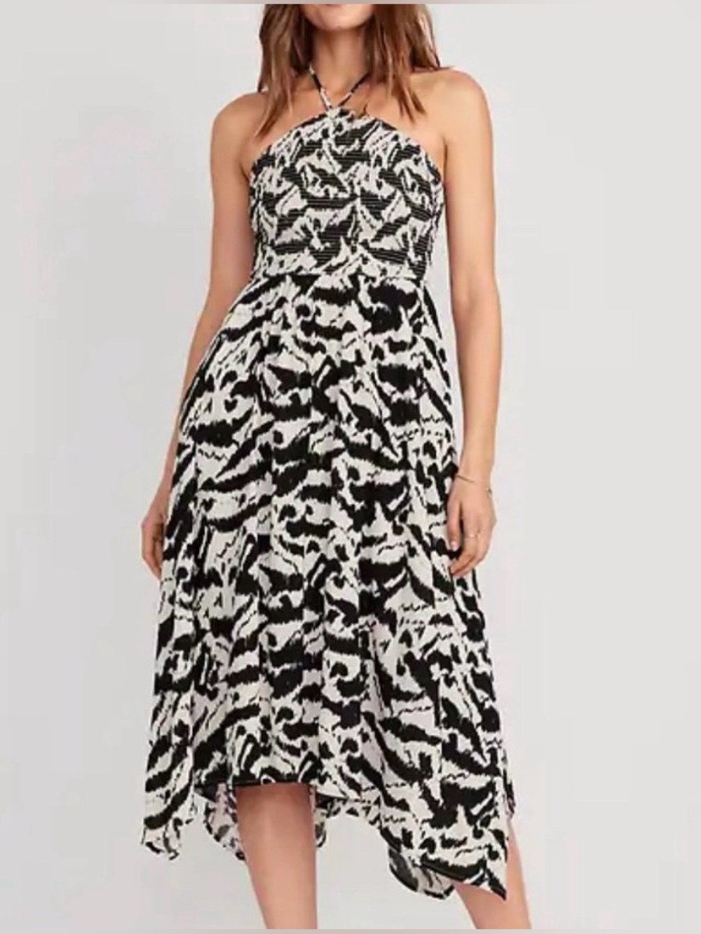ON fit & flare midi dress. Pre-Owned Condition-Vey Good. Size L